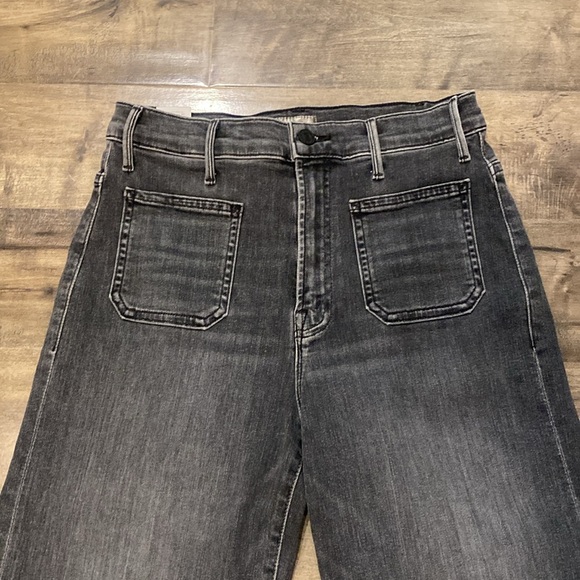 MOTHER Gray Flare Jeans - Picture 7 of 14